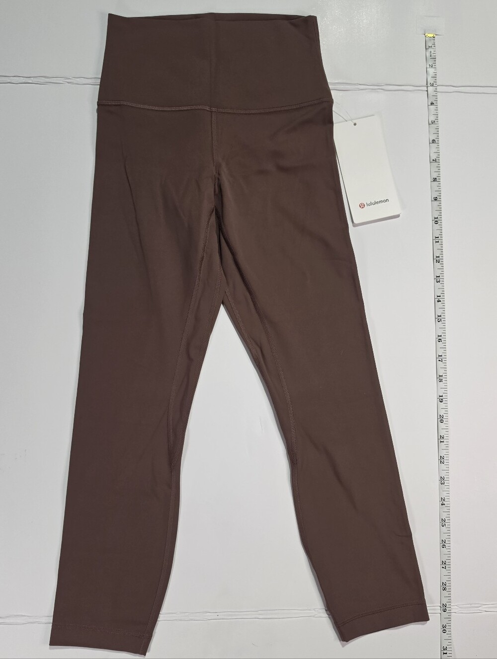 Lululemon Align HR Crop 23" Dark Oxide Size 4 NWT Buttery Soft